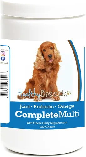 Miniatura 26 de Healthy Breeds Boxer todo en uno multivitamínico suave masticable 120