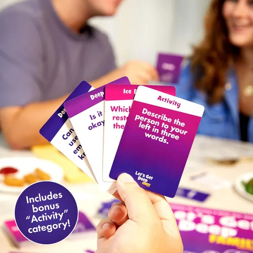 Miniatura 4 de What DO You Meme? Let's Get Deep Family Edition - Tarjetas de conversación familiar - Juegos de cartas para conocerse