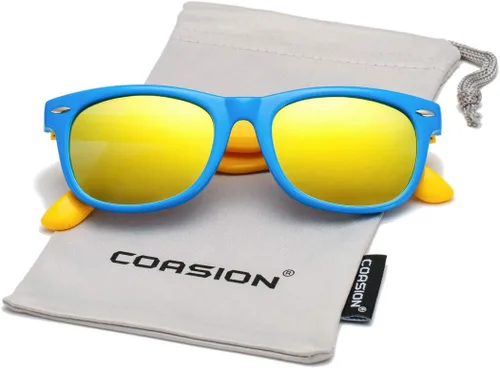 Miniatura 58 de Lentes de sol polarizados de goma elastómero termoplástico (TPEE) flexible, para niñas y niños de 3 a 9 años
