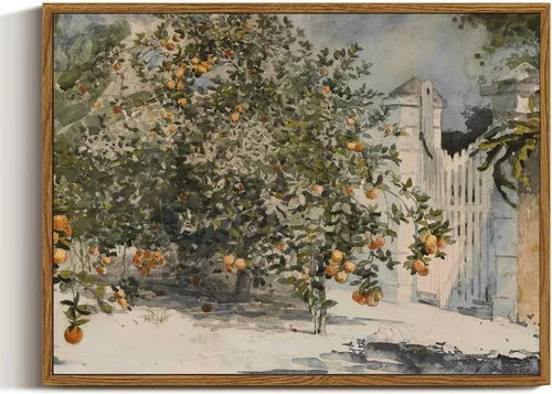 Miniatura 27 de VIYYIEA Arte de Pared en Lienzo Enmarcado Decoración del Hogar, Decoración de Granja Valles Ondulantes bajo Cielos Despejados Pintura de Pared