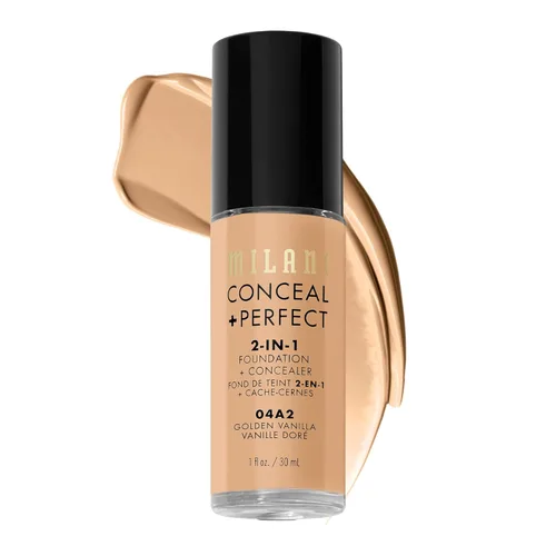 Miniatura 17 de Milani Conceal + Perfect Base + Corrector 2 en 1 para una Tez Impecable, Corrector para Debajo de los Ojos, Cubre Enrojecimiento e Imperfecciones
