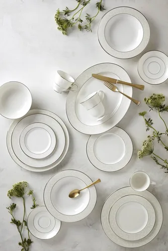 Miniatura 18 de Lenox Platillo Opal Inocencia, blanco