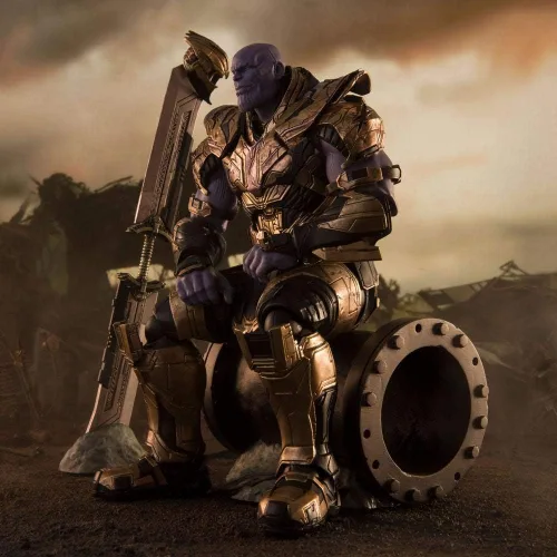Miniatura 3 de TAMASHII NATIONS - Avengers: Endgame - Thanos Final Battle Edition, Bandai Spirits S.H. Figuarts Figura de acción