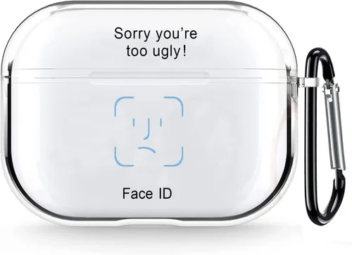 Miniatura 32 de Funda transparente para AirPods de 2ª generación de 1ª generación, diseño de gatito kawaii para mujeres, hombres y niños, funda de carga de TPU