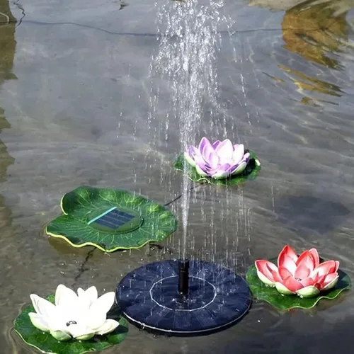 Miniatura 6 de Fuente solar para baño de pájaros, bomba de fuente flotante con energía solar, bomba de fuente de agua flotante de pie para baño de pájaros, jardín