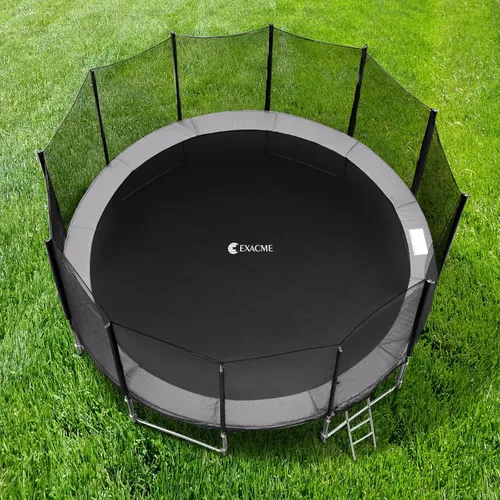 Miniatura 3 de ExacMe Almohadilla de repuesto para trampolín de 16, 15, 14, 13, 12, 10, 8 pies, cubierta de resorte de seguridad impermeable, almohadilla de marco
