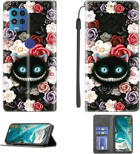 Miniatura 228 de Funda para Moto One Zoom compatible con Motorola One Zoom Phone Case Flip Stand Cover Magnetic Close YHD
