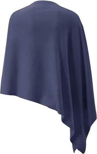 Miniatura 91 de Fomolom Ponchos para mujer, versátil, ligero, tejido sólido, chal envolvente, bufanda, accesorios para mujer