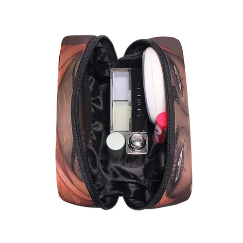 Miniatura 5 de CiCily Bolsa de maquillaje de viaje portátil bolsa de cosméticos mujer afroamericana bolsa de aseo organizador estuche de accesorios, estuche
