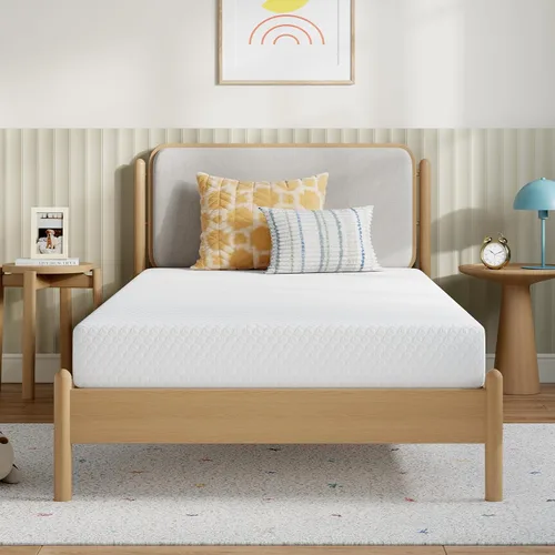Miniatura 15 de Novilla 5 Inch Twin Size Mattress for Kids, Gel Memory Foam Twin Mattress with Comfort Foam for Pressure Relief and Supportive Base Foam for Spinal