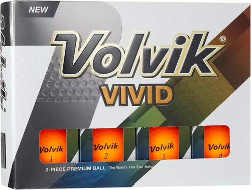 Miniatura 5 de Volvik Pelotas de golf de colores con acabado mate vívido (una docena)