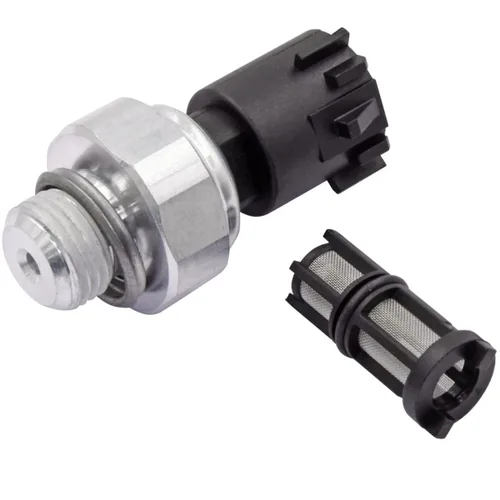 Miniatura 2 de Sensor de presión de aceite de motor con filtro compatible con Chevy Silverado Trailblazer Suburban Tahoe GMC Yukon Impala Pontiac Buick