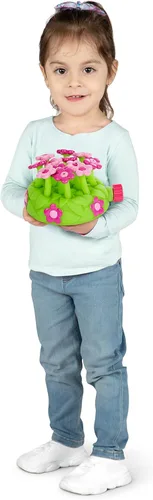 Miniatura 3 de Rociador de juguete de pétalos de flores Melissa & Doug con accesorio para manguera.
