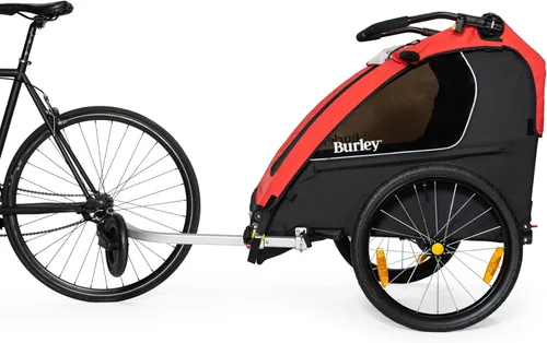 Miniatura 3 de Burley Honey Bee, remolque y cochecito de bicicleta para niños de 2 asientos