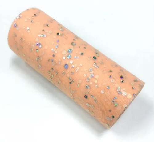 Miniatura 16 de Rollo de tul con lentejuelas con purpurina, decoración de boda, suministros de organza para fiestas de cumpleaños, carrete de tela, vestido tutú