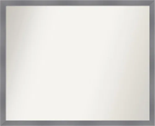 Miniatura 107 de Amanti Art Espejo personalizado, espejo de baño gris plomo a rayas, espejo de pared o espejo de tocador de baño sobre el fregadero