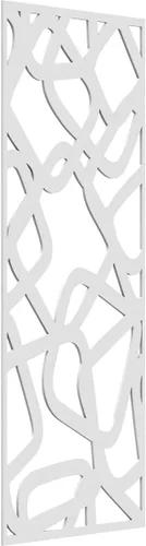 Miniatura 108 de Acme Paneles de pared decorativos de madera con calado, 9 3/8 pulgadas de ancho x 24 3/8 pulgadas de alto x 1/4 de alto, roble rojo