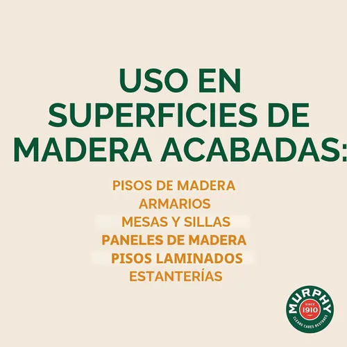 Miniatura 7 de Murphy Limpiador de jabón de aceite para madera, 32 onzas líquidas (paquete de 3)