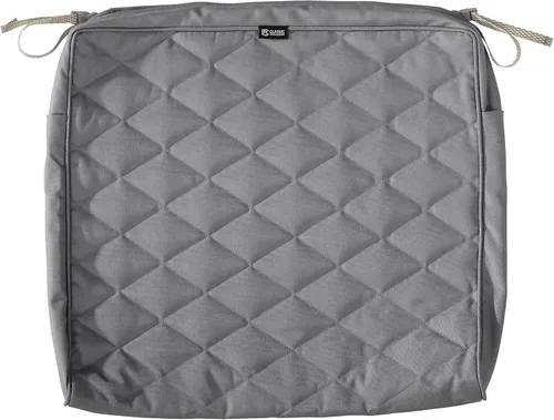 Miniatura 15 de Classic Accessories Montlake FadeSafe FadeSafe - Funda de cojín acolchada para patio, resistente al agua, 21 x 19 x 3 pulgadas, manzanilla