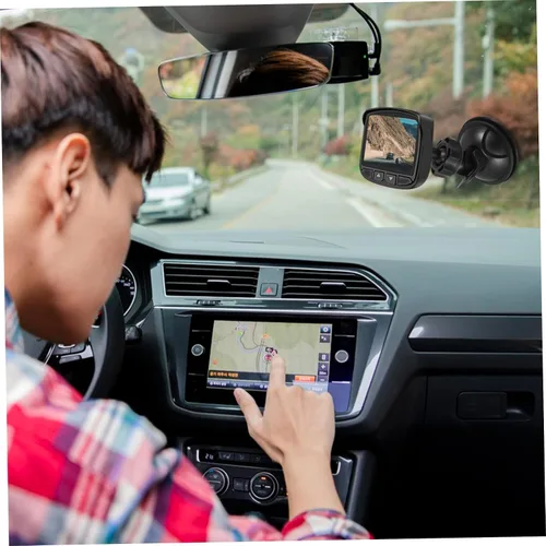 Miniatura 5 de ABOOFAN Espejo retrovisor Dash Cam Mount Dash Cam Soporte de montaje para cámaras base de ventosa de coche