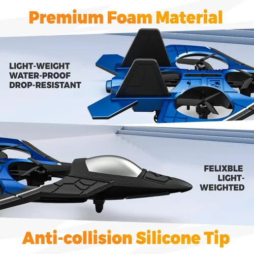 Miniatura 6 de BEZGAR Avión RC丨F-22 Raptor Mini Avión, Avión a Chorro de Control Remoto Dron de Acrobacias, Listo para Volar Caza para Adultos y Niños Juguete