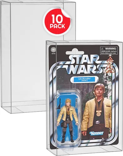 Miniatura 21 de EVORETRO Protector de figura de acción – Paquete de 10 – Compatible con figuras de 6 pulgadas de la serie negra de Star Wars, funda de plástico PET