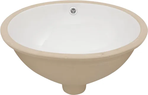 Miniatura 19 de Lordear Fregadero de baño blanco con un agujero de 24 x 20 pulgadas, un agujero, porcelana, cerámica, lavabo para lavabo de baño de 24 pulgadas