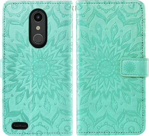 Miniatura 5 de Funda de teléfono para LG K30 2018 5.3/Premier Pro LTE/Phoenix Plus/Harmony 2/K10/Xpression Wallet con protector de pantalla de vidrio templado Flip