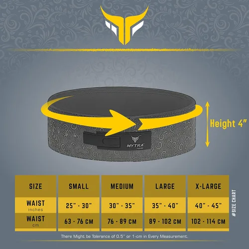 Miniatura 5 de Mytra Fusion Gym Belt whit Buckle Weight Lifting Belt for Gym, Fitness, Workout, women & men Weightlifting Belt