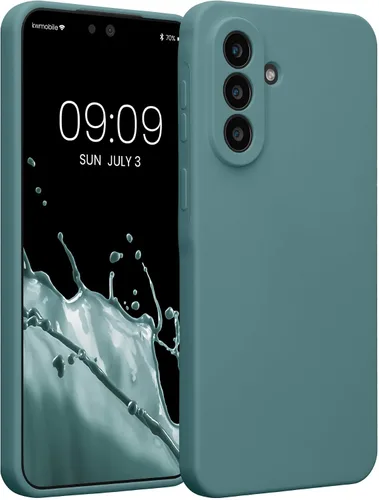Miniatura 169 de kwmobile Funda compatible con Samsung Galaxy A13 4G - Funda delgada de silicona TPU - Acabado suave al tacto - Amarillo radiante