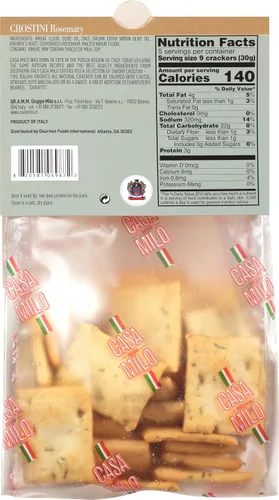 Miniatura 2 de Casa Milo Crostini con Romero 10 x 5.29 oz