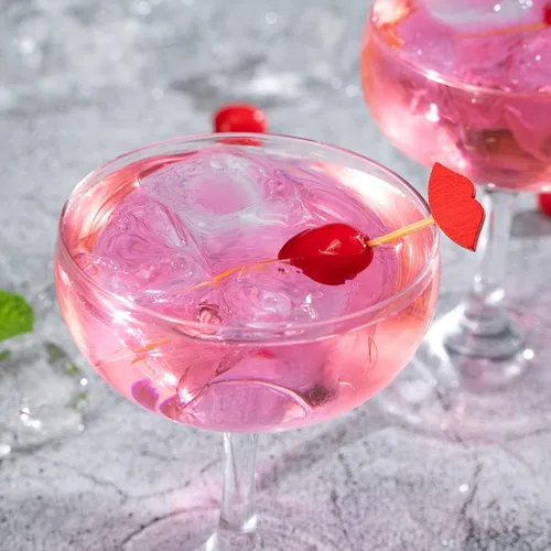 Miniatura 5 de Brochetas de cóctel de 2.75 pulgadas, 100 pinchos de aperitivo de labios sexys, puntiagudos, resistentes, palillos de dientes de bambú rojo