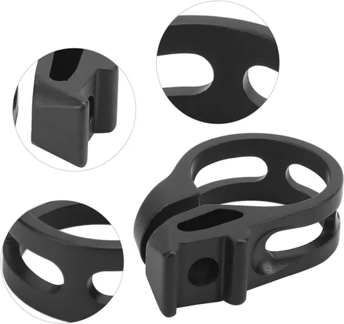 Miniatura 6 de Abrazadera de gatillo de bicicleta, abrazadera de palanca de cambios de bicicleta de 0.9 pulgadas, aleación de aluminio y acero inoxidable