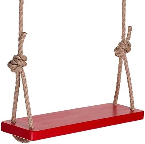 Miniatura 2 de Porchgate Amish Made - Columpio de madera resistente para adultos y niños en color verde cactus, cuerdas incluidas, capacidad de peso de 500 libras