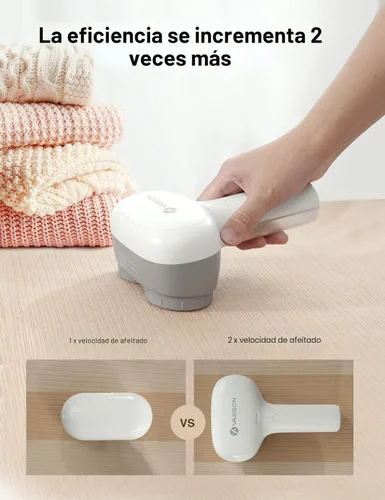 Miniatura 2 de VASSON Afeitadora de Tela, Removedor de Pelusas Eléctrico, Afeitadora de Pelusas Recargable, Afeitadoras de Suéter para Eliminar Pelusas, Gran