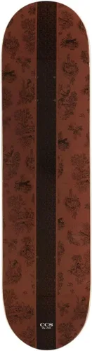 Miniatura 14 de [CCS] Graphic Skateboard Deck 7 Ply Maple Wood Professional Grade Adults, Kids, Teens, Youth Boys & Girls Pingüino de pájaros extraños