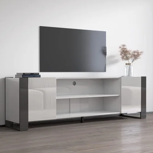 Miniatura 2 de Woody EF - Soporte de TV de 77" (blanco/gris)