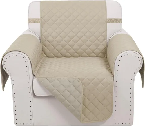Miniatura 60 de Fundas para silla reclinable, reversible, funda de sofá para mascotas, protector de muebles para niños perezosos