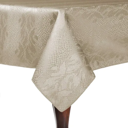 Miniatura 8 de ULTIMATE TEXTILE Modern Damask Kenya - Mantel rectangular (60 x 90 pulgadas), color marrón chocolate