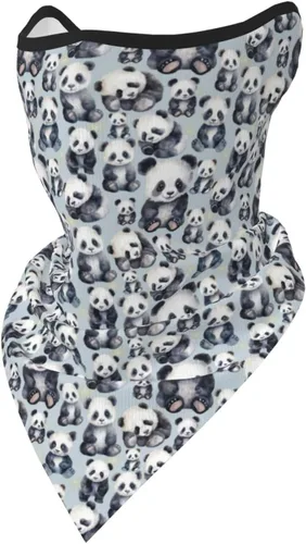 Miniatura 14 de Polaina para el cuello, bandanas para hombres y mujeres, cubierta de bufanda para la cara con rayos UV, con agujero para las orejas, máscara facial