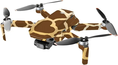 Miniatura 2 de MightySkins Compatible con DJI Mini 2 Dron portátil – Jirafa Funda protectora de vinilo duradera y única Fácil de aplicar, quitar y cambiar