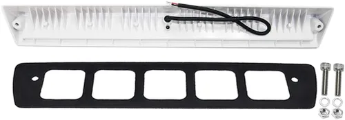 Miniatura 5 de Raycharm Lámpara LED para porche exterior de 22.4 pulgadas, haz de inundación de ángulo descendente de 40°, blanco natural de 4000 K, 12 V/24 V CC
