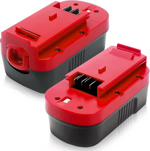Miniatura 8 de Batería de 18 voltios de reemplazo para Black and Decker HPB18, HPB18-OPE, 244760-00, A1718, A18, Firestor FS180BX, FS18FL, paquete de 2