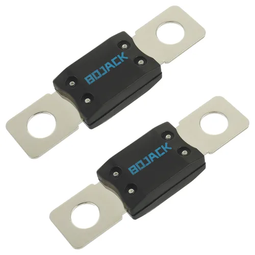 BOJACK MEGA/AMG Fusible de alta corriente atornillado 60A Amp para automóviles, camiones, vehículos de construcción, autobuses, caravanas (paquete