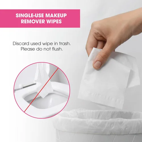 Miniatura 7 de Diamond Wipes Toallitas limpiadoras faciales e impermeables, caja de 50 toallitas, toallitas sin alcohol con vitamina E