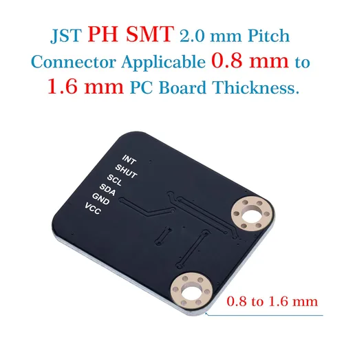 Miniatura 3 de CQRobot JST PH SMD Conector electrónico de computadora de 2 pines con paso de 2.0 mm Enchufes macho IC, carcasas de enchufes hembra y kit