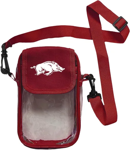 Miniatura 11 de Mini bolsa para estadio – Bolsa cruzada transparente compacta de 7.5 pulgadas – Juegos, graduaciones, conciertos – Aprobado por la NCAA de seguridad