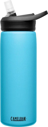 Miniatura 22 de CamelBak - Eddy+ - Botella de agua con aislante al vacío de acero inoxidable, 20 onzas, color negro