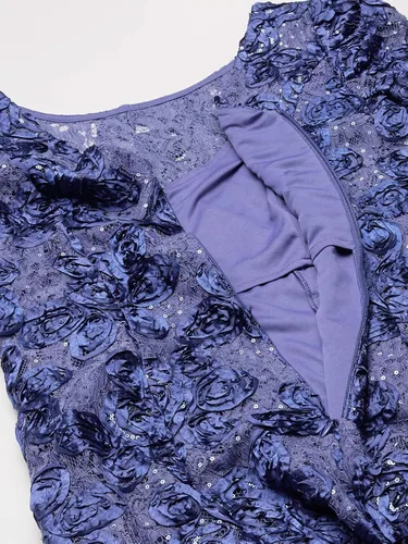 Miniatura 9 de Alex Evenings Vestido pequeño de manga larga para mujer