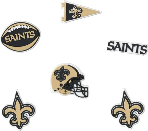 Miniatura 15 de FOCO unisex-adult NFL Team Logo 6-Pack Shoe Charms